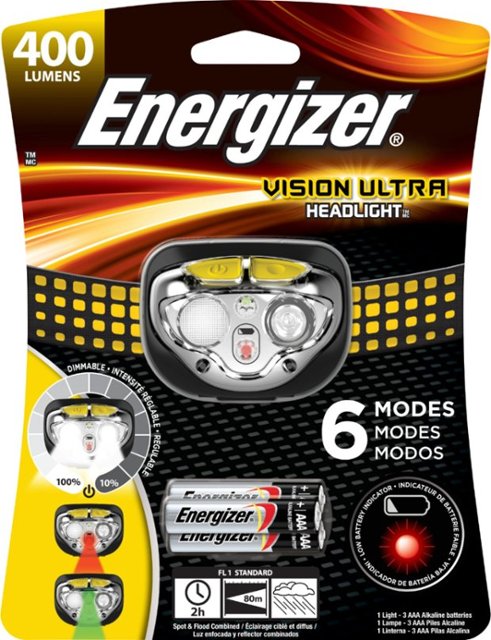 Energizer Vision Ultra Headlight 400 Lumens