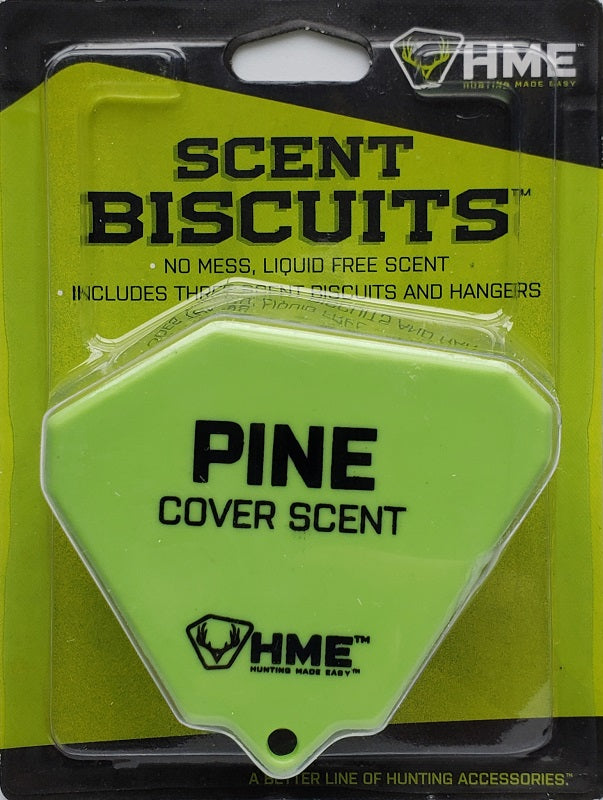 HME Scent Biscuit Pine Scent 3 pack HME-WAF-PNE