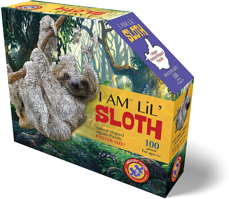Madd Capp Puzzles 100 piece I Am LiL' Sloth