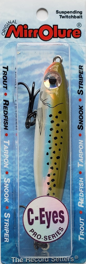MirrOlure C-Eye Pro-Series Suspending Twitchbait C20MR TROUT