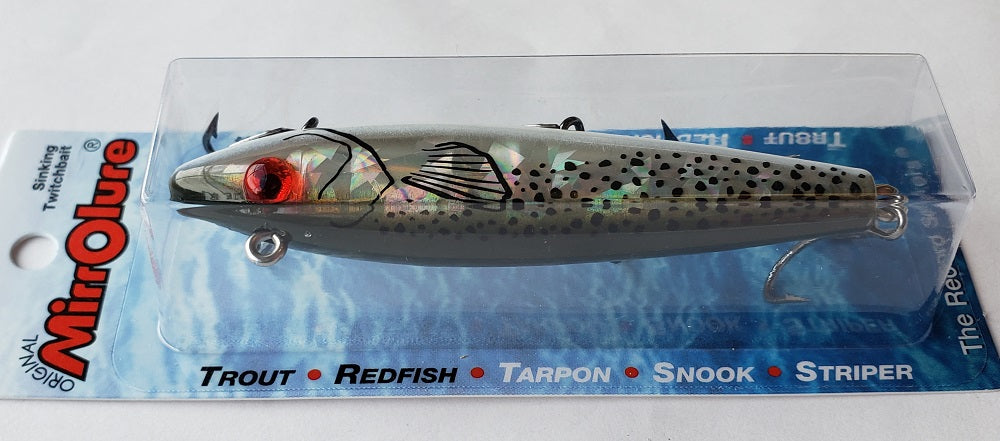 MirrOlure Series lll Sinking Twitchbait STTR 18