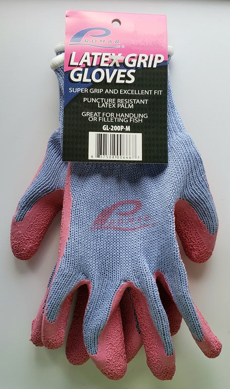 Promar Latex Grip Glove Pink GL200P