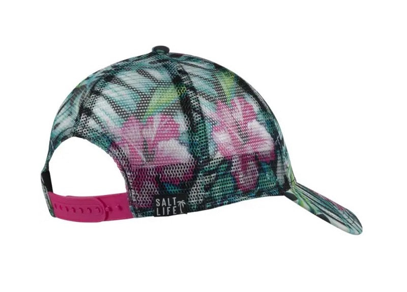 Salt Life Blue Hawaiian Cap Black SLG20092