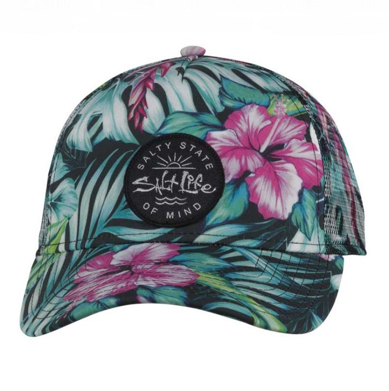 Salt Life Blue Hawaiian Cap Black SLG20092