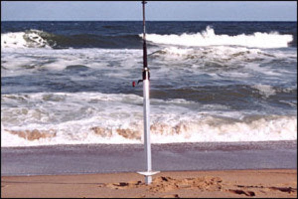 fishing rod holder sand spike Fish-N-Mate 266 Sand Spike Anodized