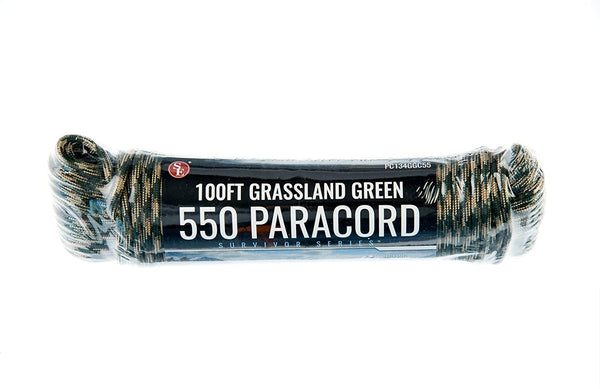 SE Survivor Series 550 Grassland Green Paracord 100ft - PC134GGC55