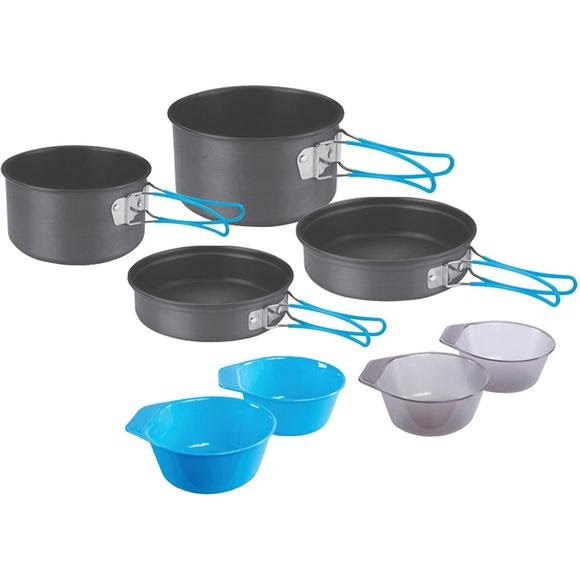 Stansport 4-Person Hard Anodized Cook Set 251