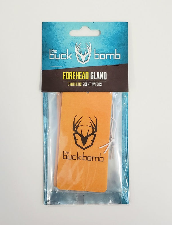 The Buck Bomb Forehead Gland Synthetic Scent Wafers