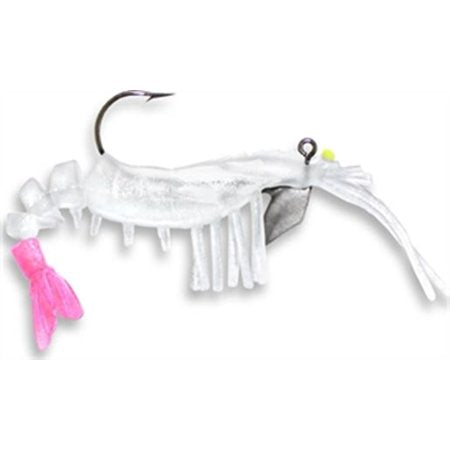 Vudu Shrimp Glow Ghost/Pink 3" 2pk
