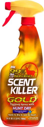 Wildlife Research Center Scent Killer Gold Spray 24oz Bottle